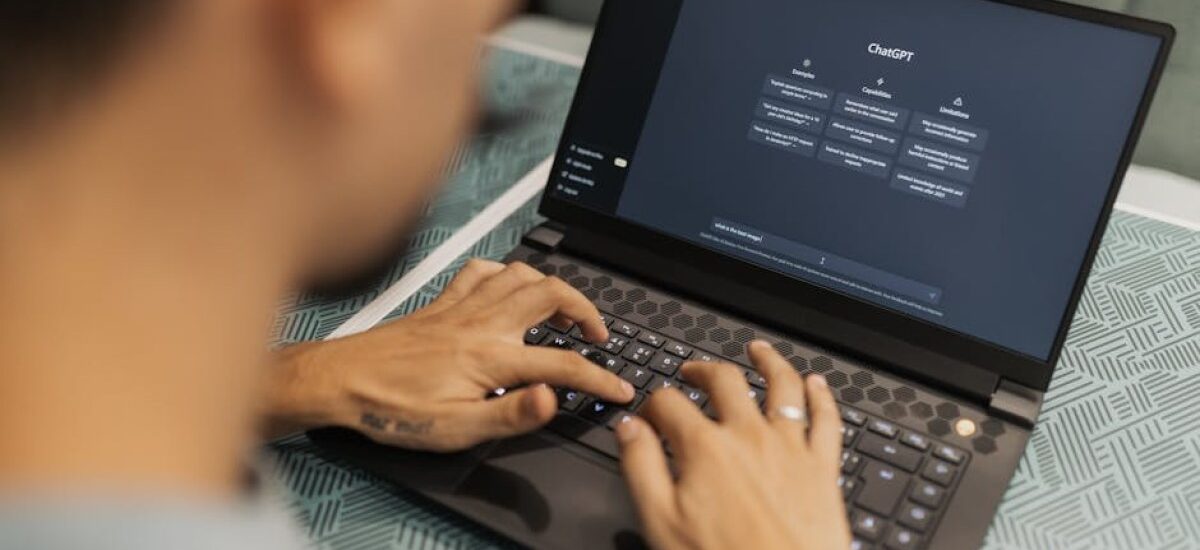 AI technology laptop