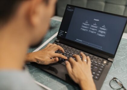 AI technology laptop